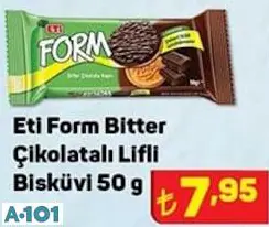 ETİ FORM BİTTER ÇİKOLATA KAPLI